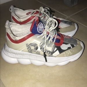 Chain reaction Versace sneakers